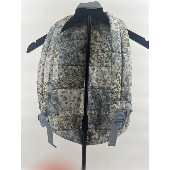 Abercrombie & Fitch A&F Backpack Kids Floral Blues & Greens Clean - Picture 7 of 16
